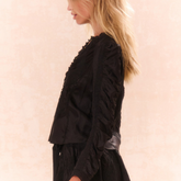 Isaline Button Down Lace Top